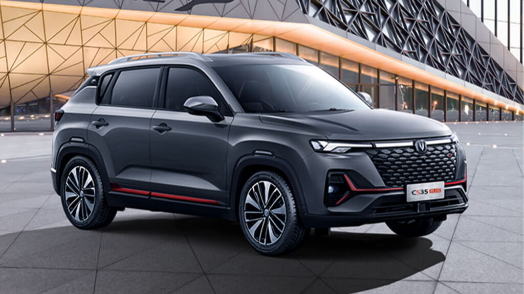  Changan CS35 Plus – stylish compact SUV, 1.4T turbo, 158 HP, 7DCT, premium technology. Compare features and pricing with Hyundai Creta and Kia Seltos!