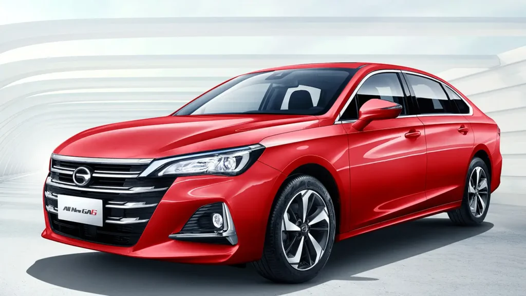 GAC GA6: 169 hp, 6.3 L/100 km, $25K. See specs and how it beats Toyota Camry & Honda Accord!