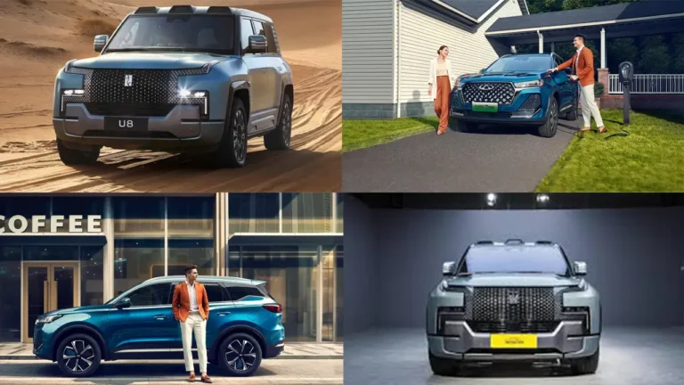Chinese cars of the new generation, including electric and hybrid SUVs