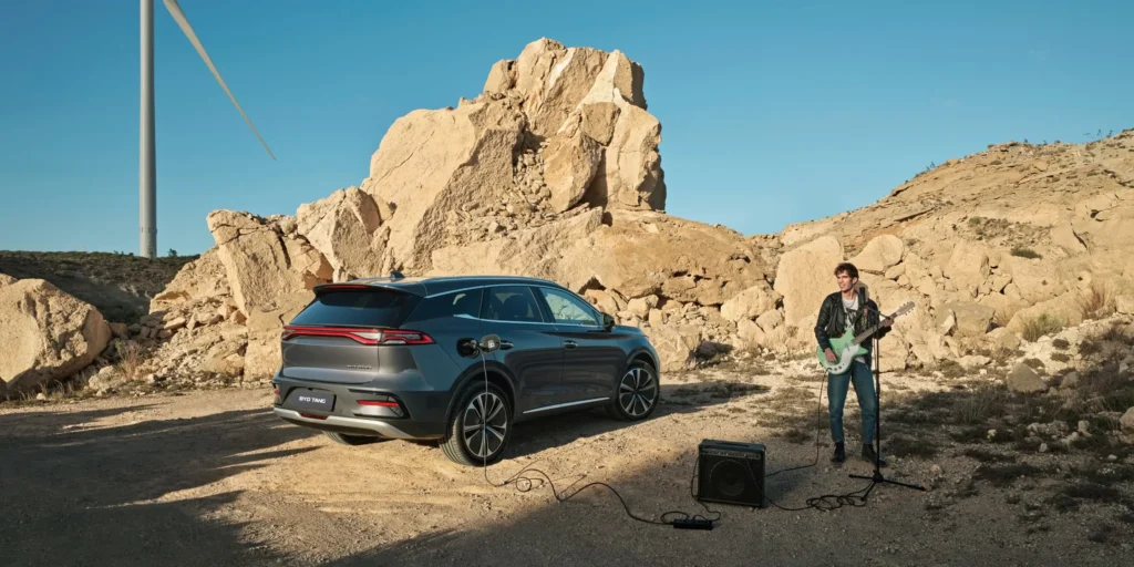 BYD TANG: 509 hp, 565 km range, $45K. Discover specs and how it beats Tesla Model Y & NIO ES8 in power and price for 2025!