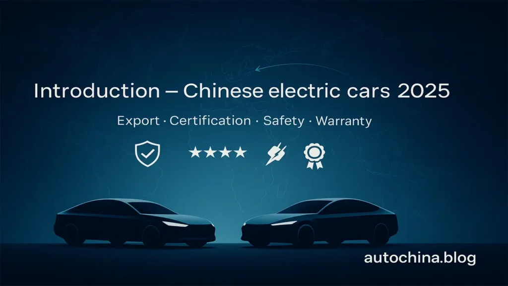 Chinese electric cars 2025