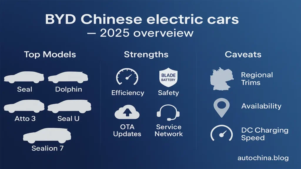 Chinese electric cars 2025