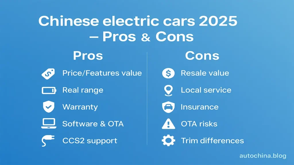 Chinese electric cars 2025
