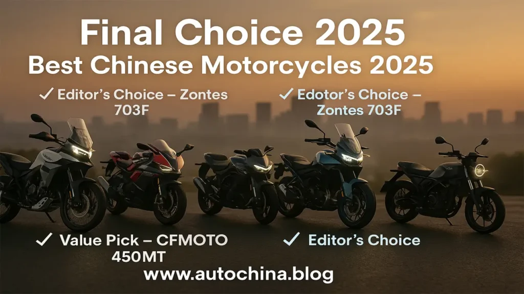 best Chinese motorcycles 2025