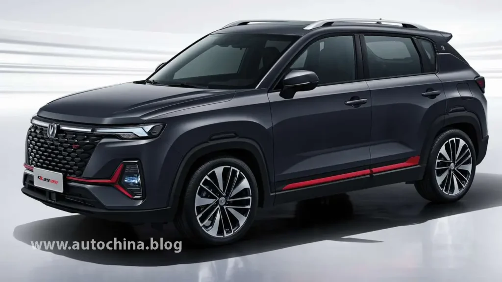 Changan CS35 Plus 2025 - honest review, price, cost and comparison with Geely Coolray | AutoChina Changan CS35 Plus 2025