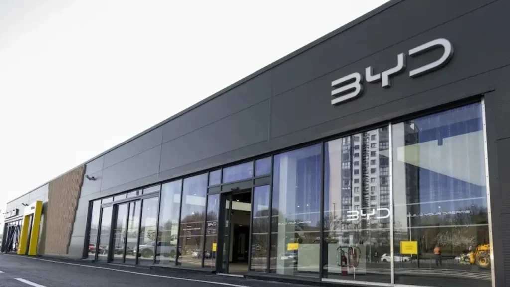 BYD outsells Tesla in Europe