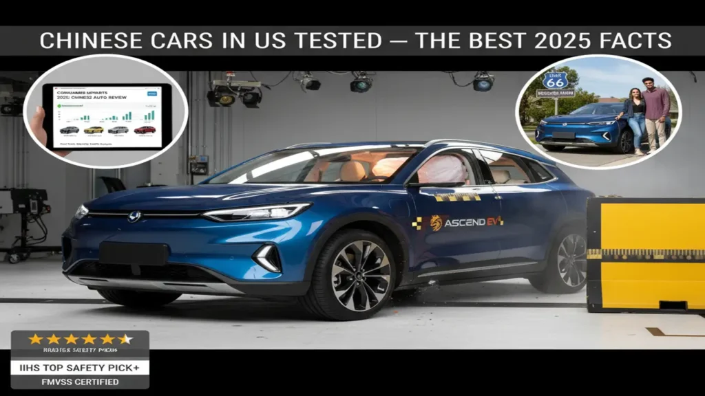 Chinese cars in US tested