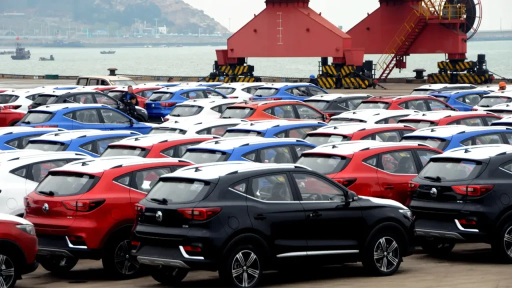 Chinese-made cars in the US market