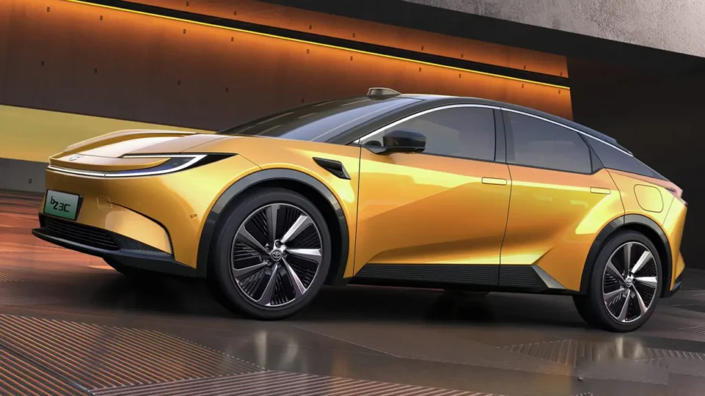 Toyota bZ3C autonomous driving