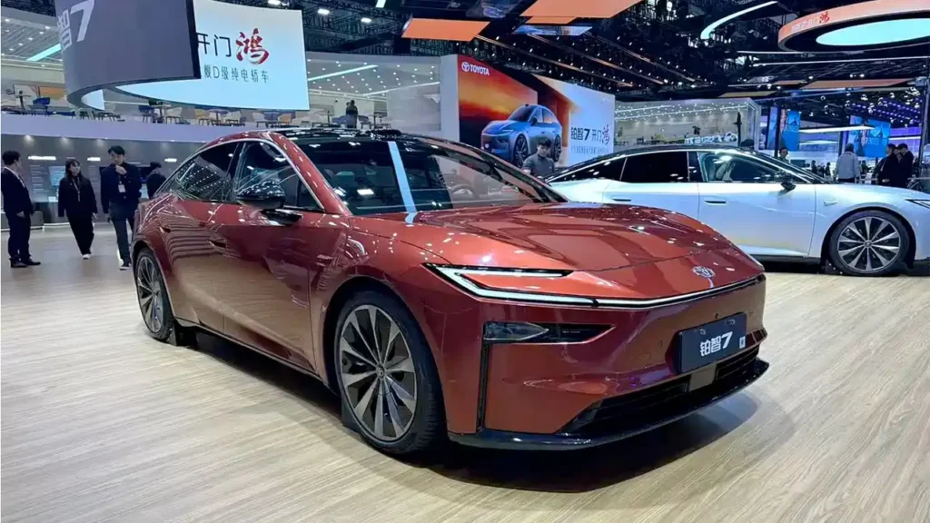 Toyota bZ7 Huawei HarmonyOS integration