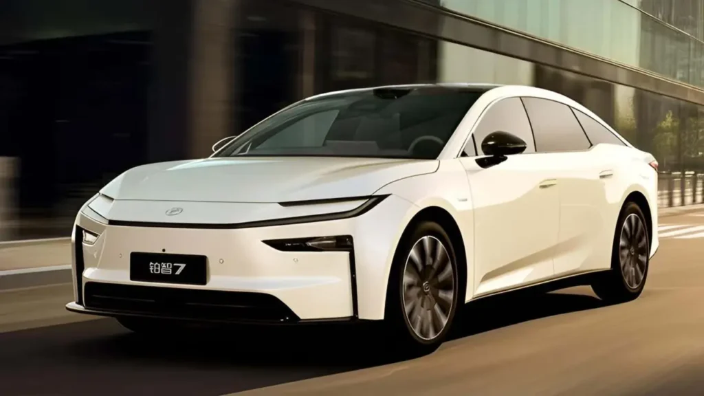 Toyota bZ7 Huawei HarmonyOS integration