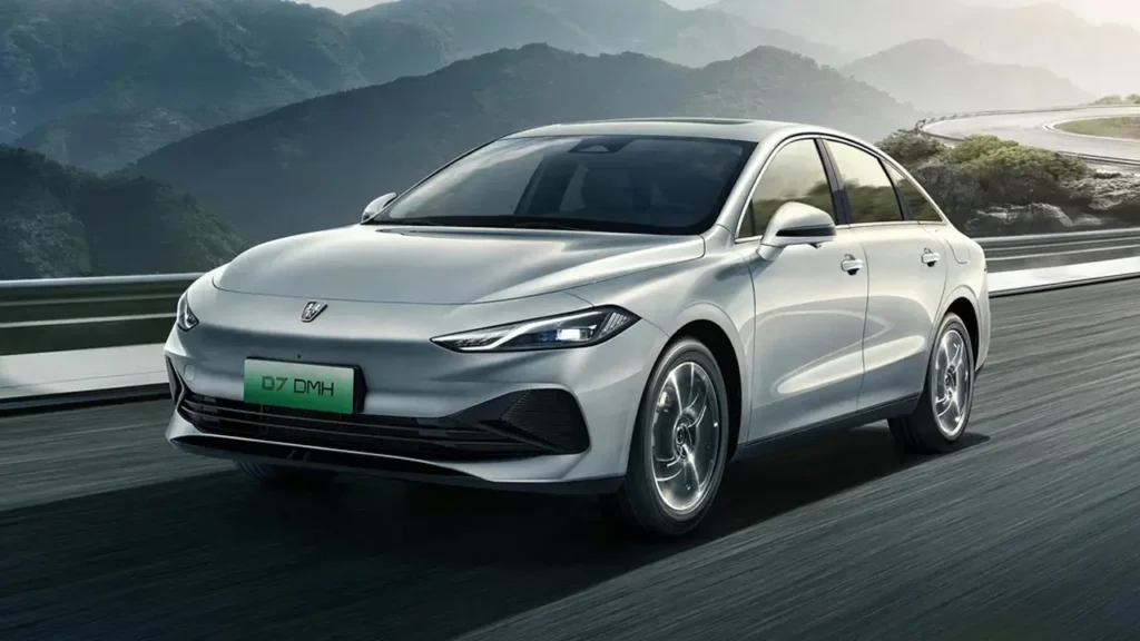 Roewe D7 DMH world record