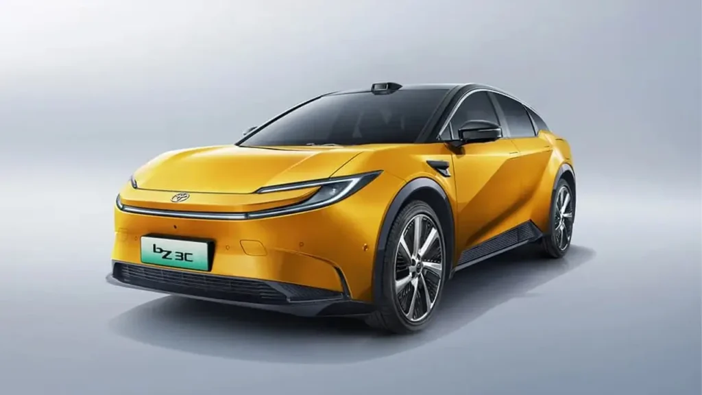 Toyota bZ3C autonomous driving