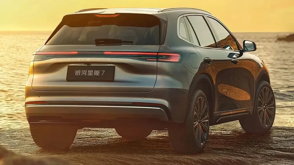Geely Galaxy Starship 7 EM-i range test