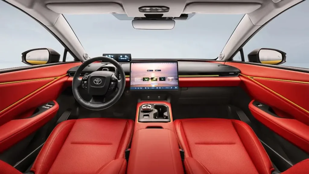 Toyota bZ3C autonomous driving