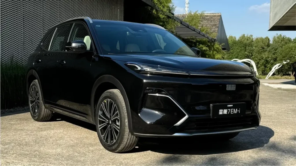 Geely Galaxy Starship 7 EM-i range test