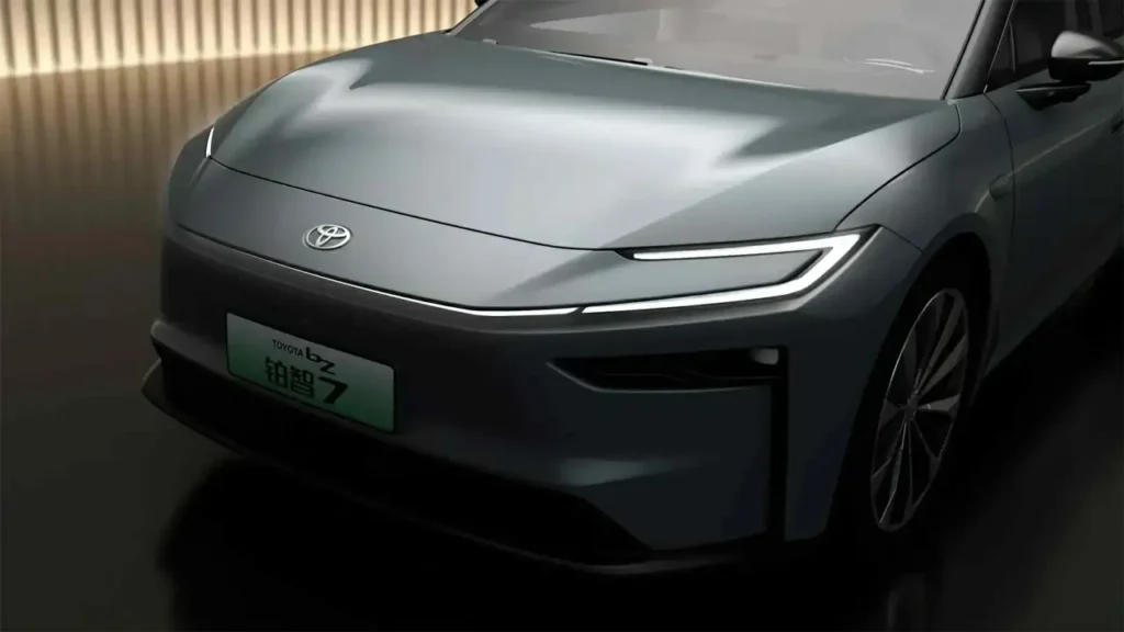 Toyota bZ7 Huawei HarmonyOS integration