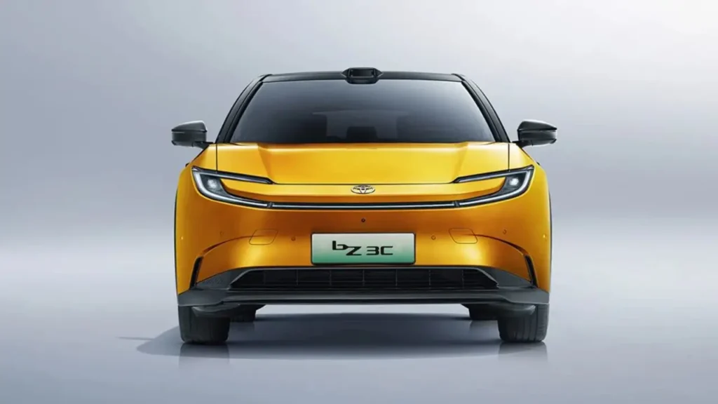 Toyota bZ3C autonomous driving