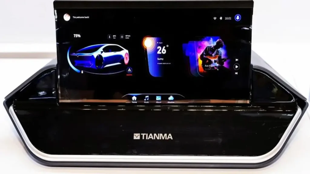 CES 2026 Tianma automotive displays