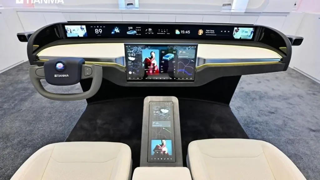 CES 2026 Tianma automotive displays