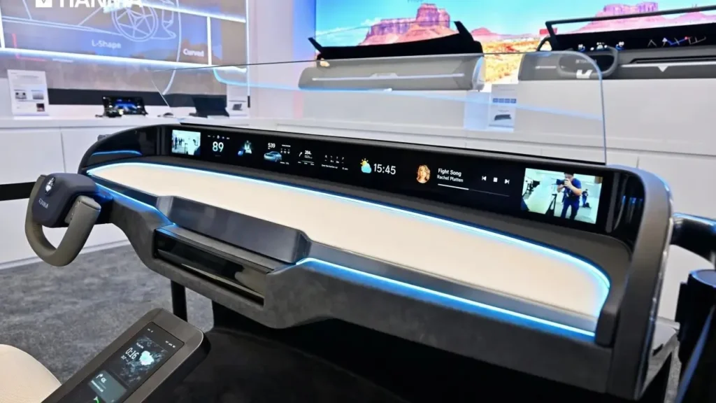 CES 2026 Tianma automotive displays