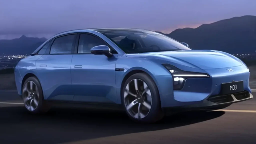 Xpeng Mona M03 budget EV test