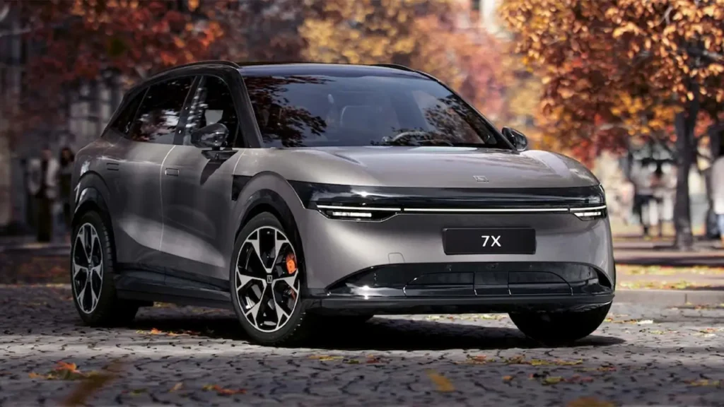 Zeekr 7X family SUV interior