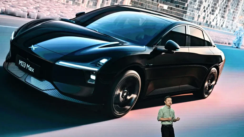 Xpeng Mona M03 budget EV test