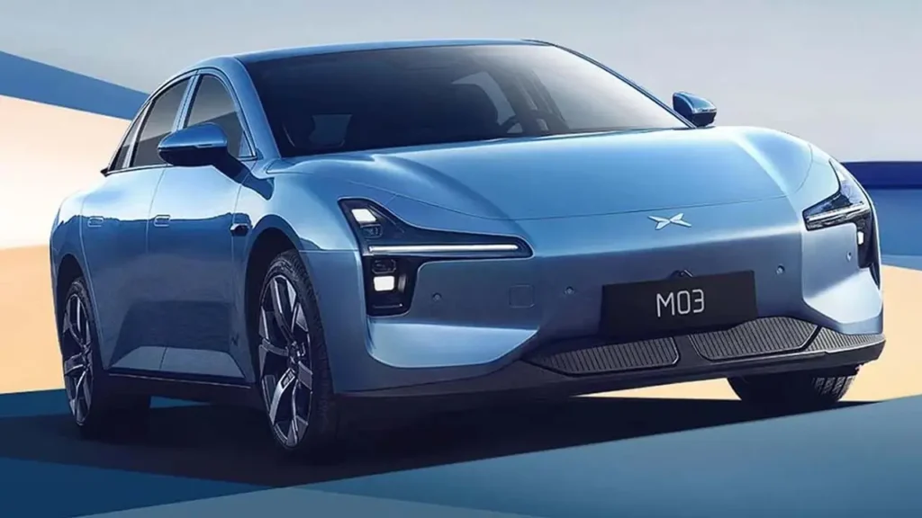 Xpeng Mona M03 budget EV test