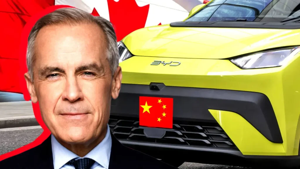 Chinese EV tariffs Canada