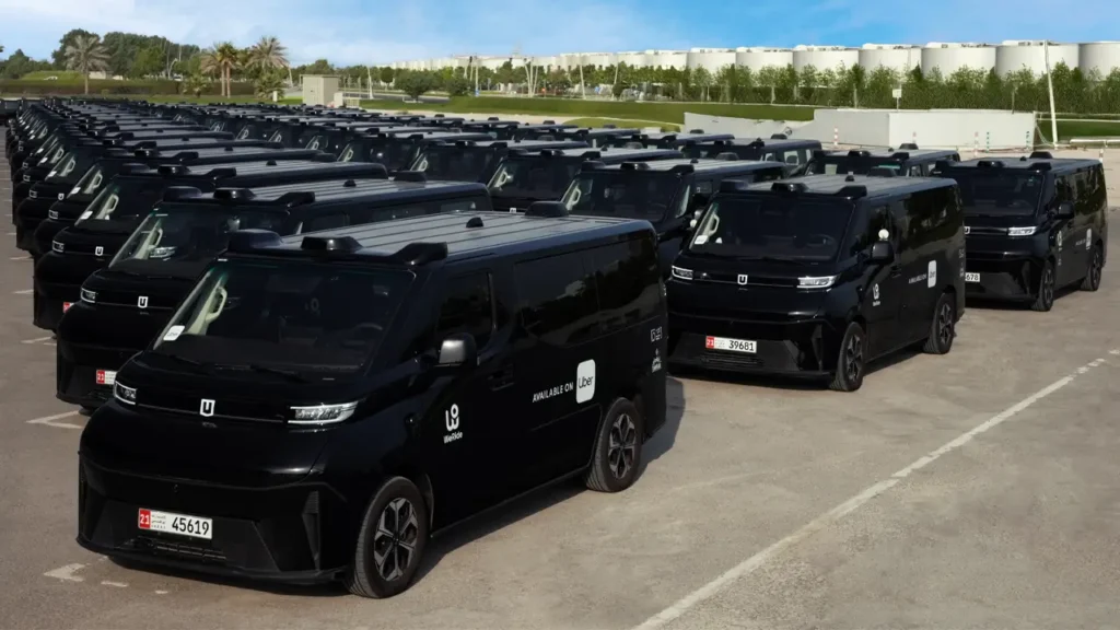 WeRide robotaxi Abu Dhabi