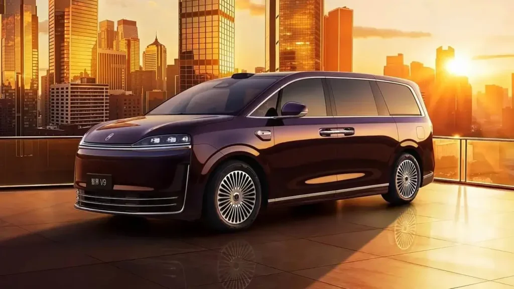 Luxeed V9 electric minivan