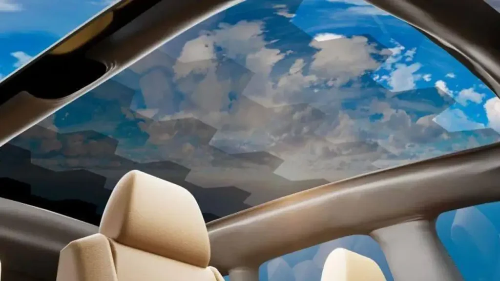 AI dimming glass automotive