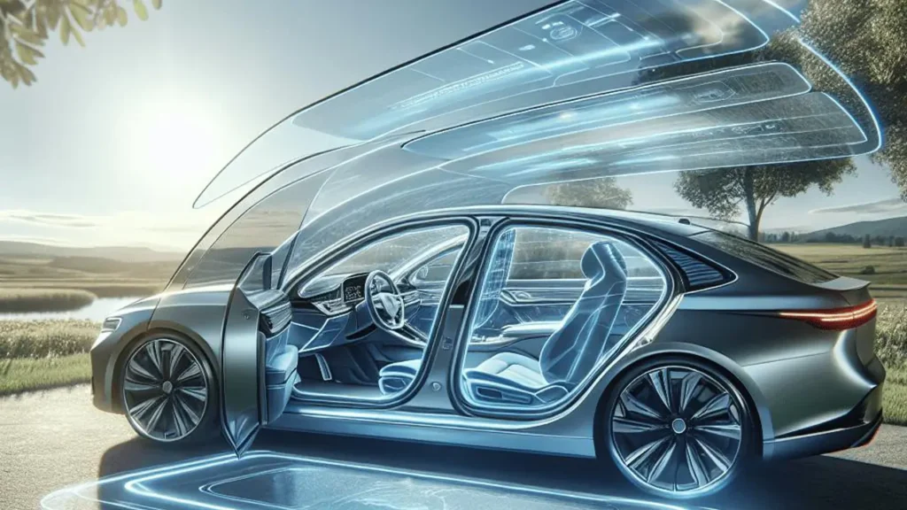 AI dimming glass automotive